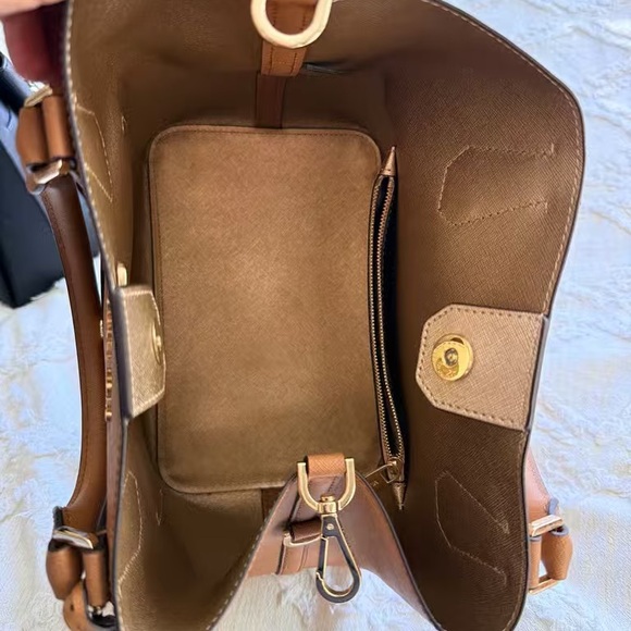 Michael Kors Tan Satchel Bag - Picture 4 of 7